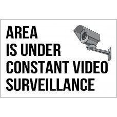 Video Surveillance Sign